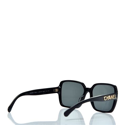 chanel sunglasses arm 40 mm|CHANEL Acetate Square Sunglasses 5408.